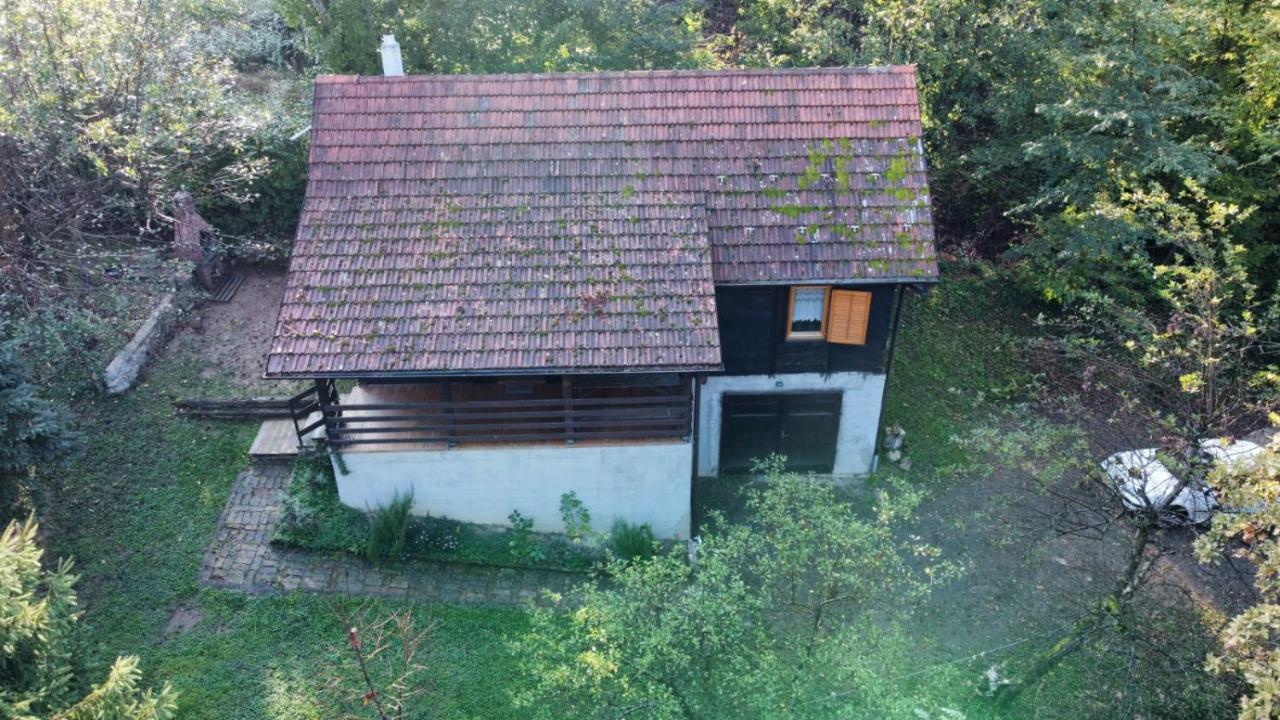Wooden House Near The River Kupa Kamanje Eksteriør bilde